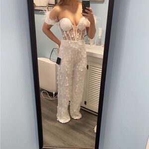 White Lulus Jumpsuit